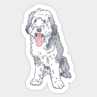 Bearded Collie Sticker